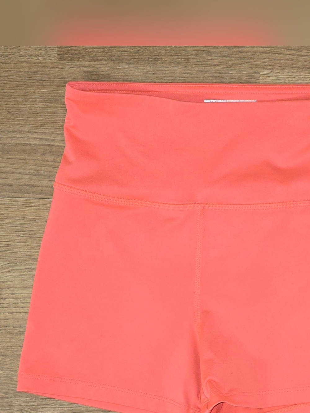 Forever 21 High-Waist Coral Shorts